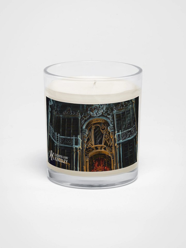 Aon's Library Candle Art Print product image (1)