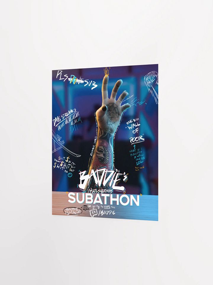 I HATE SUBATHONS POSTER product image (4)