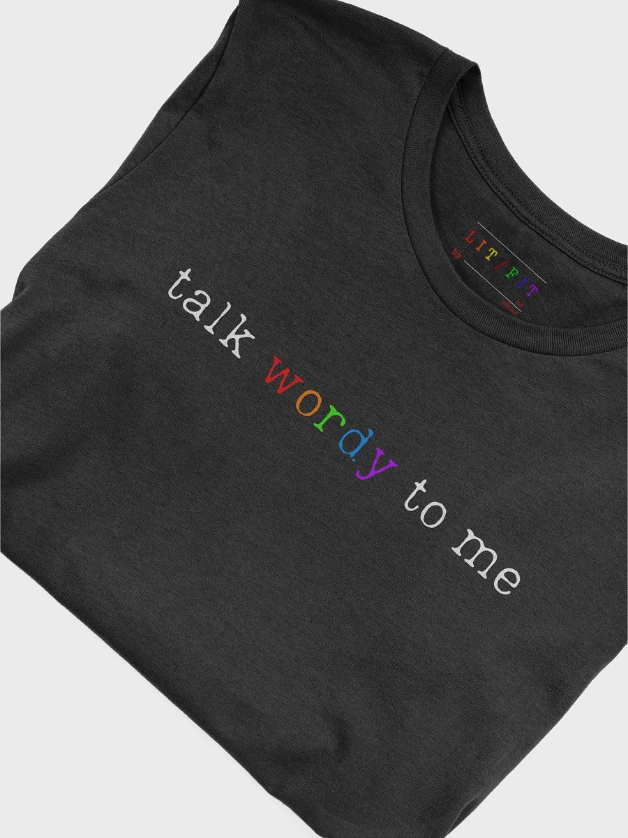 [talk wordy] t-shirt — pride edition product image (5)