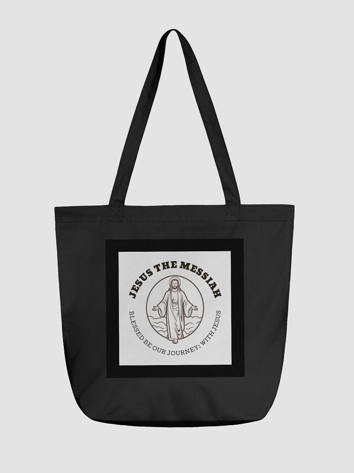 Jesus The Messiah Premium Faith Tote Bag – Dual-Sided Evangelism Edition product image (1)