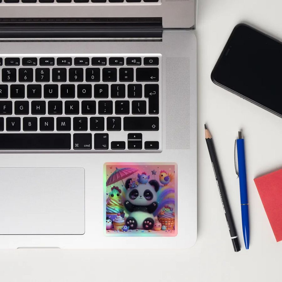 Cute Panda Sticker product image (12)