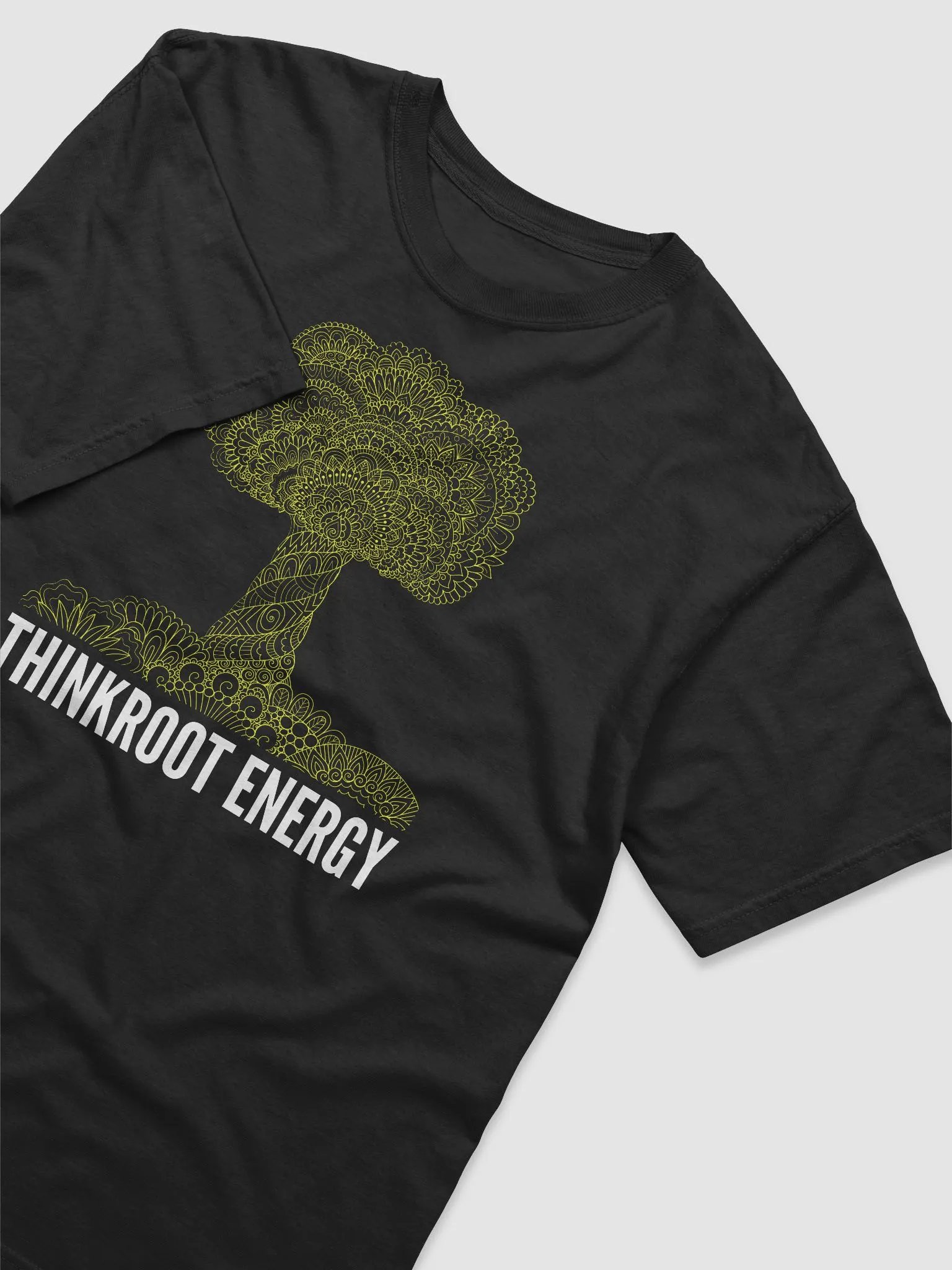 Yellow Tree Mandala T-Shirt product image (3)