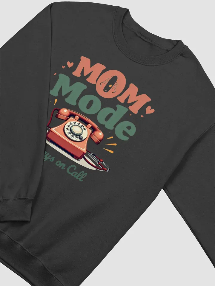 Retro 'MOM Mode' Crewneck Sweatshirt product image (18)