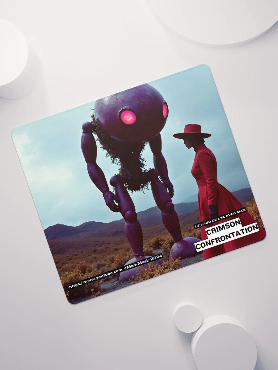 Mouse Pad Gaming Crimson Confrontation product image (7)