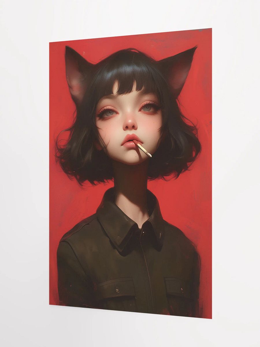 Feline Enigma Matte Poster product image (6)