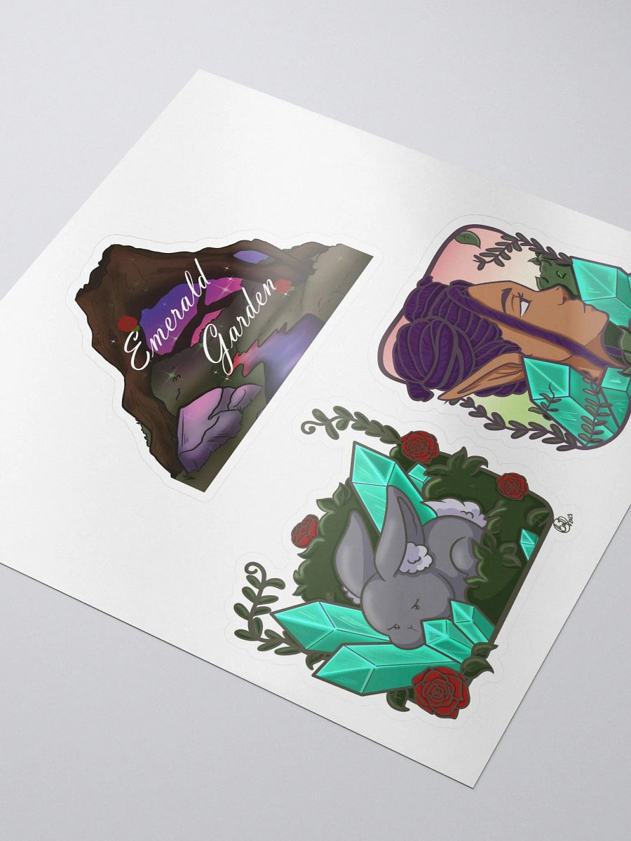 Emerald Garden stickers product image (3)