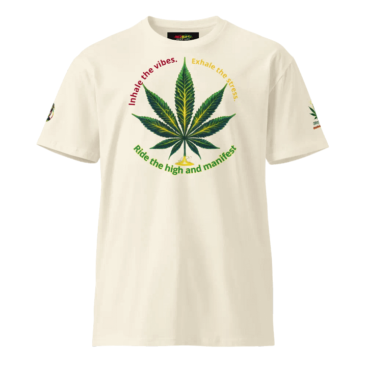 420 💨 "Manifest High Vibes" 420 Tee product image (1)