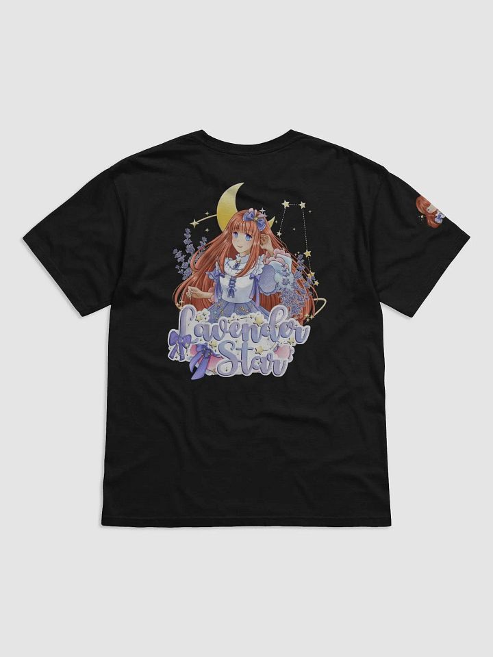 Lavender Star T-Shirt in Black product image (2)
