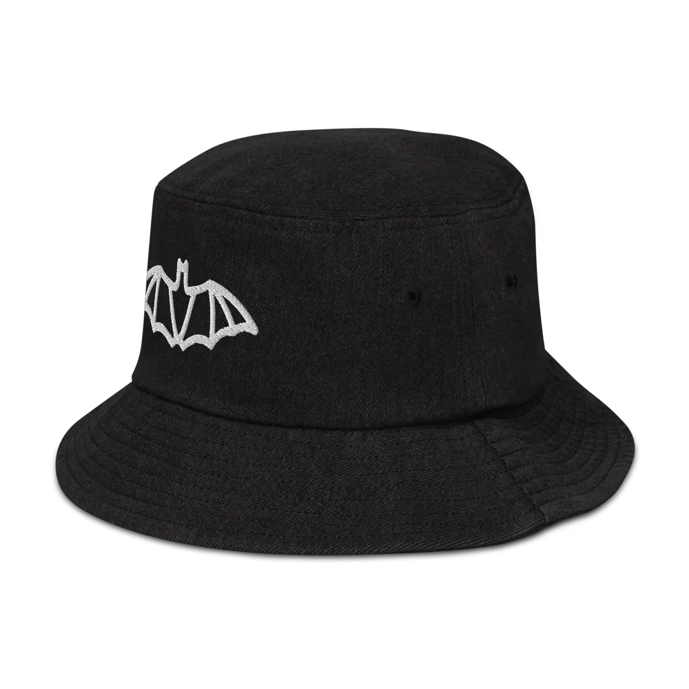 Mirrored Distortion Denim Bucket Hat product image (4)