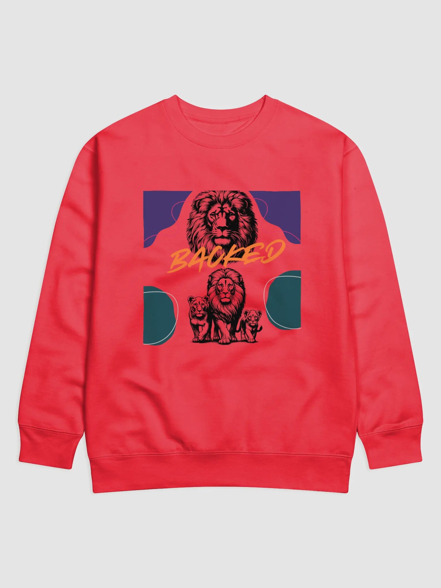 Backed Long Sleeve Crew neck Unisex product image (4)