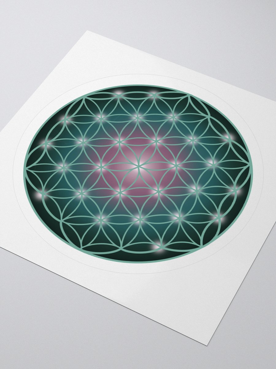 Flower of Life | Sacred Geometry Kiss Cut Stickers product image (8)