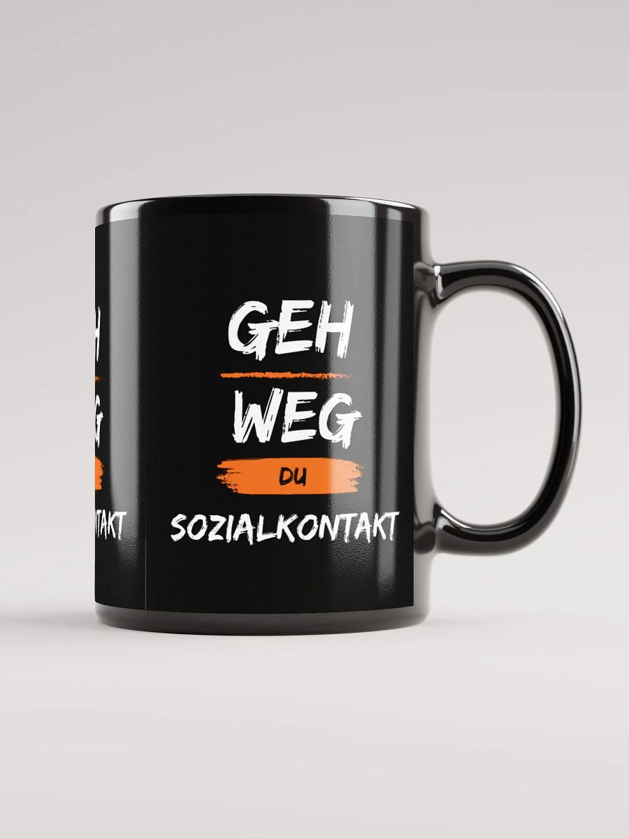 Tasse Geh weg DU Sozialkontakt product image (6)