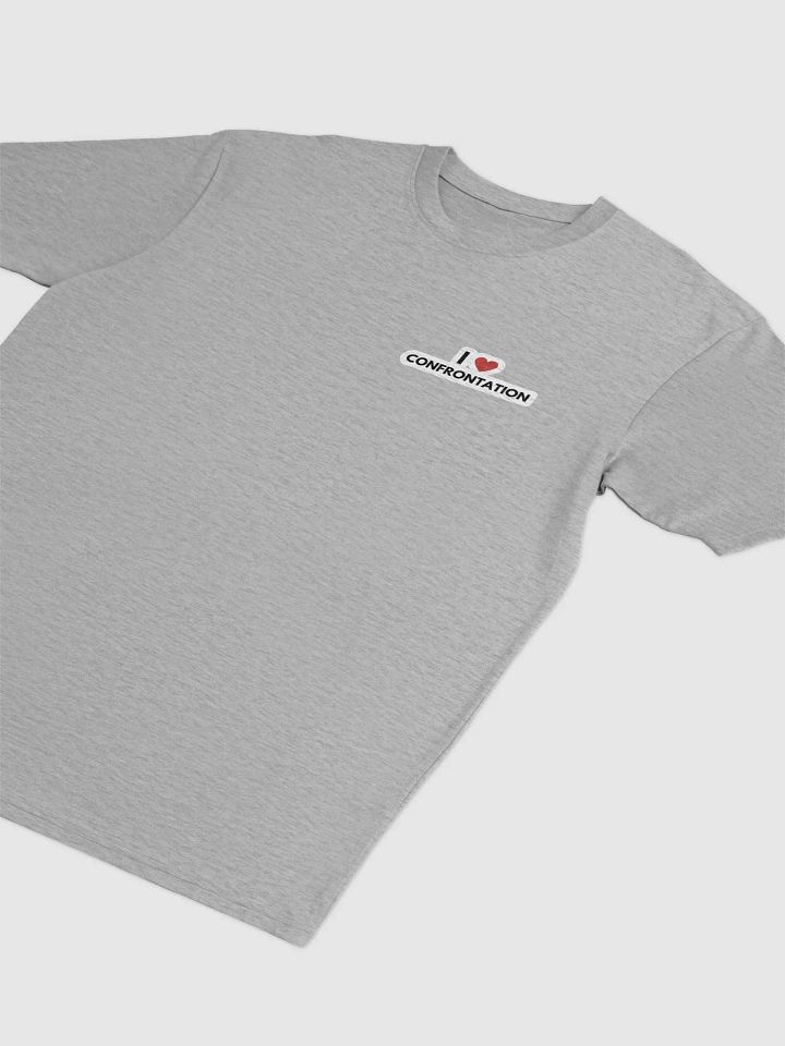 small I <3 Confrontation (bubble design) heavyweight cotton tee product image (2)