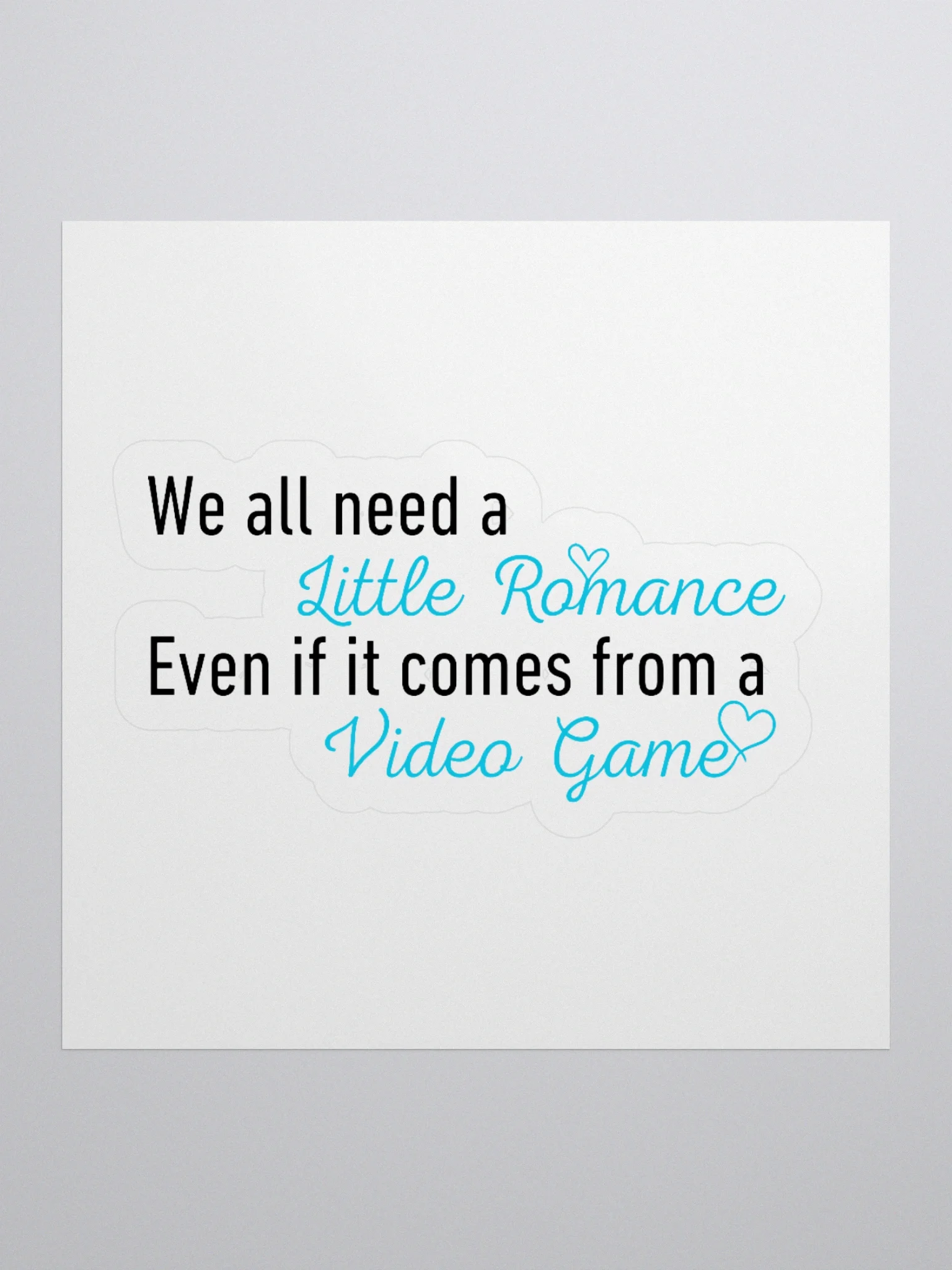 Game Romance Sticker product image (3)