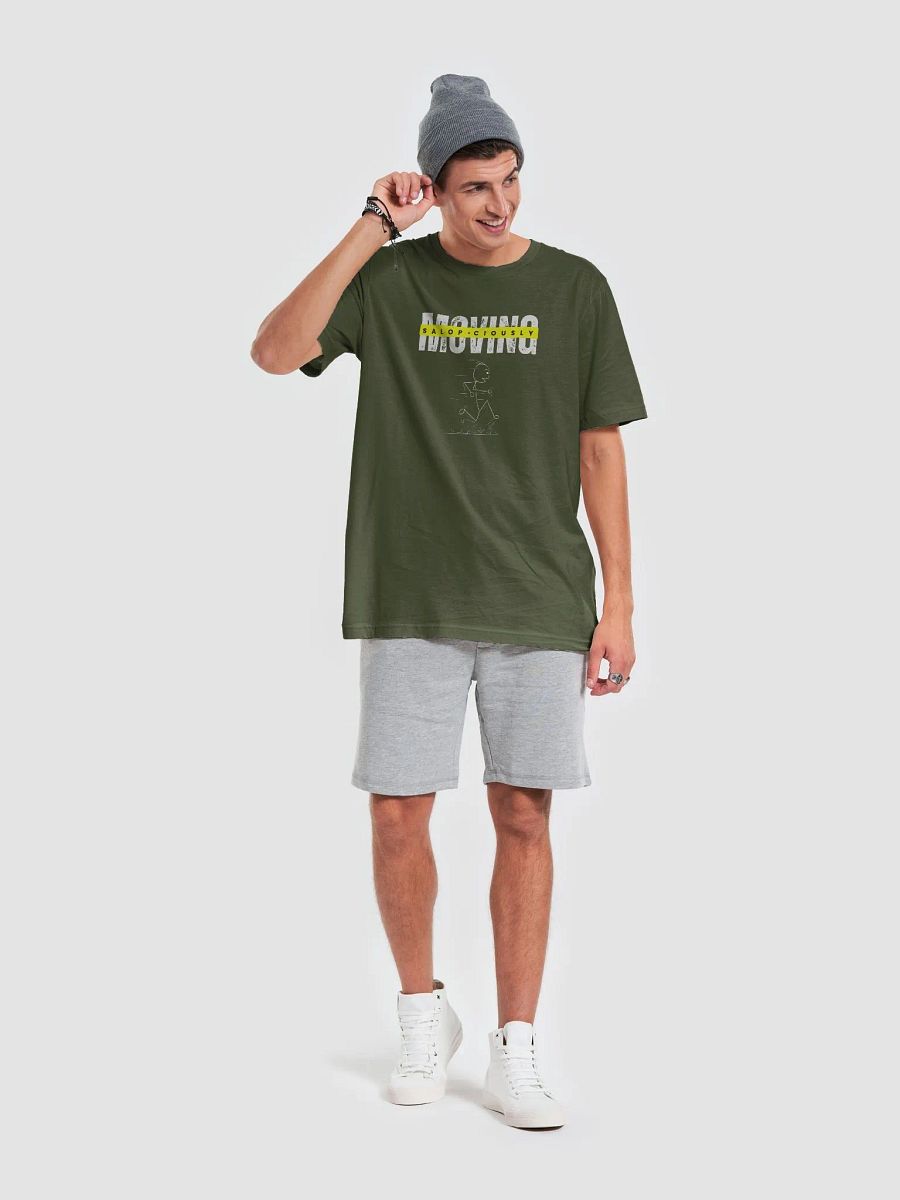 Moving Salop*ciously Humor Yellow Fragmented T-Shirt product image (97)