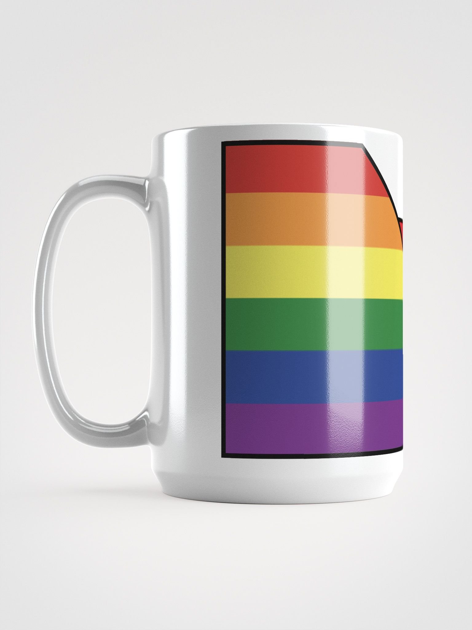 Faulted Pride Flags- Rainbow Mug product image (6)