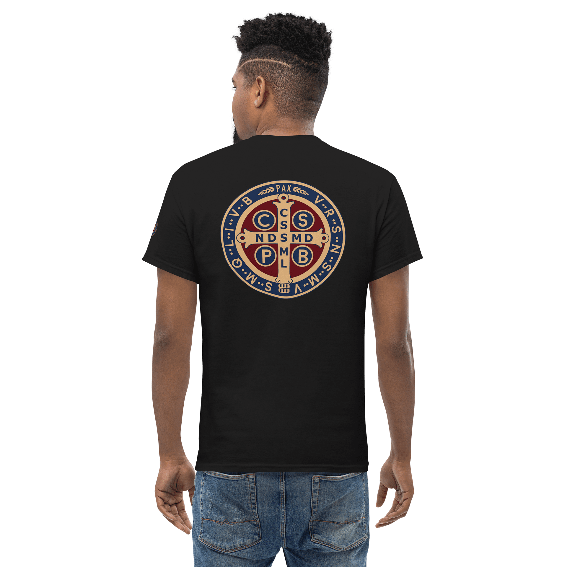 PAX Saint Benedict Cross T-Shirt product image (42)