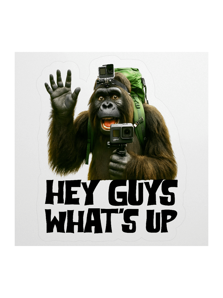Viral Bigfoot Vlog Sticker product image (3)