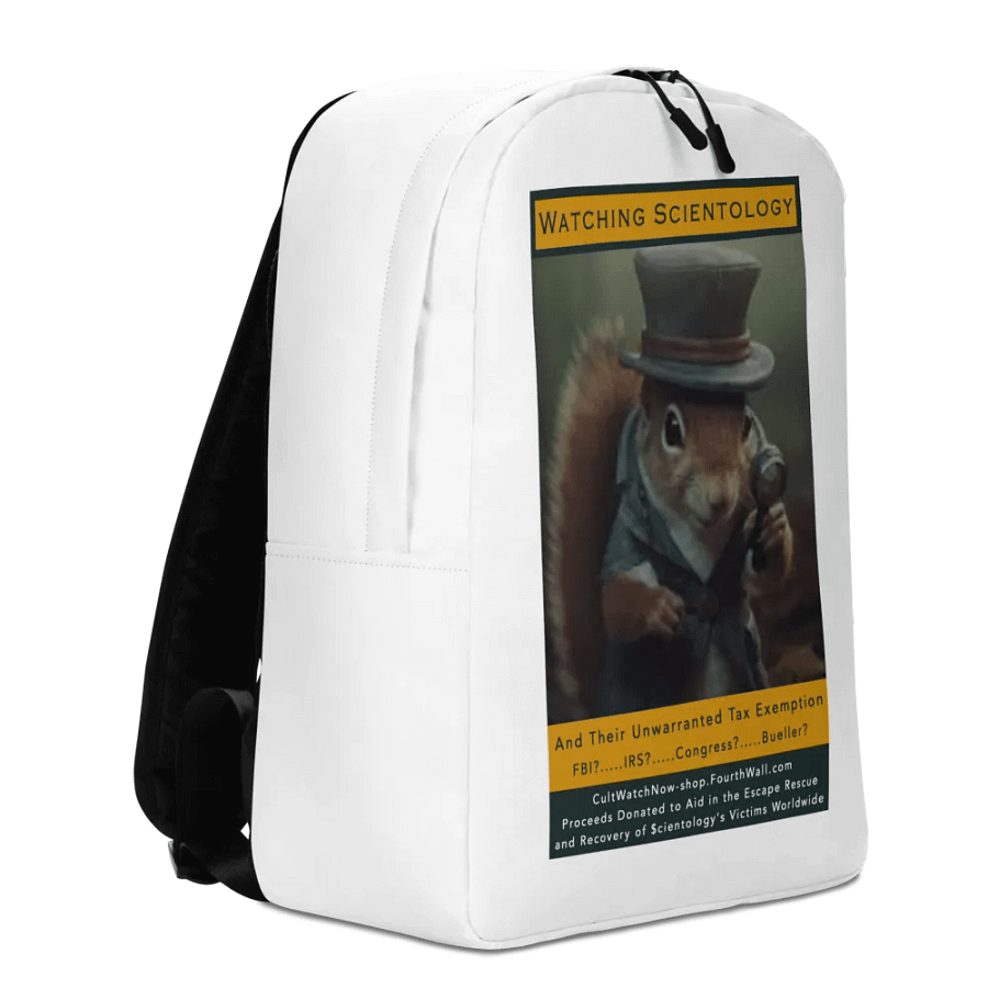 Backpack - Watching Scientology product image (3)