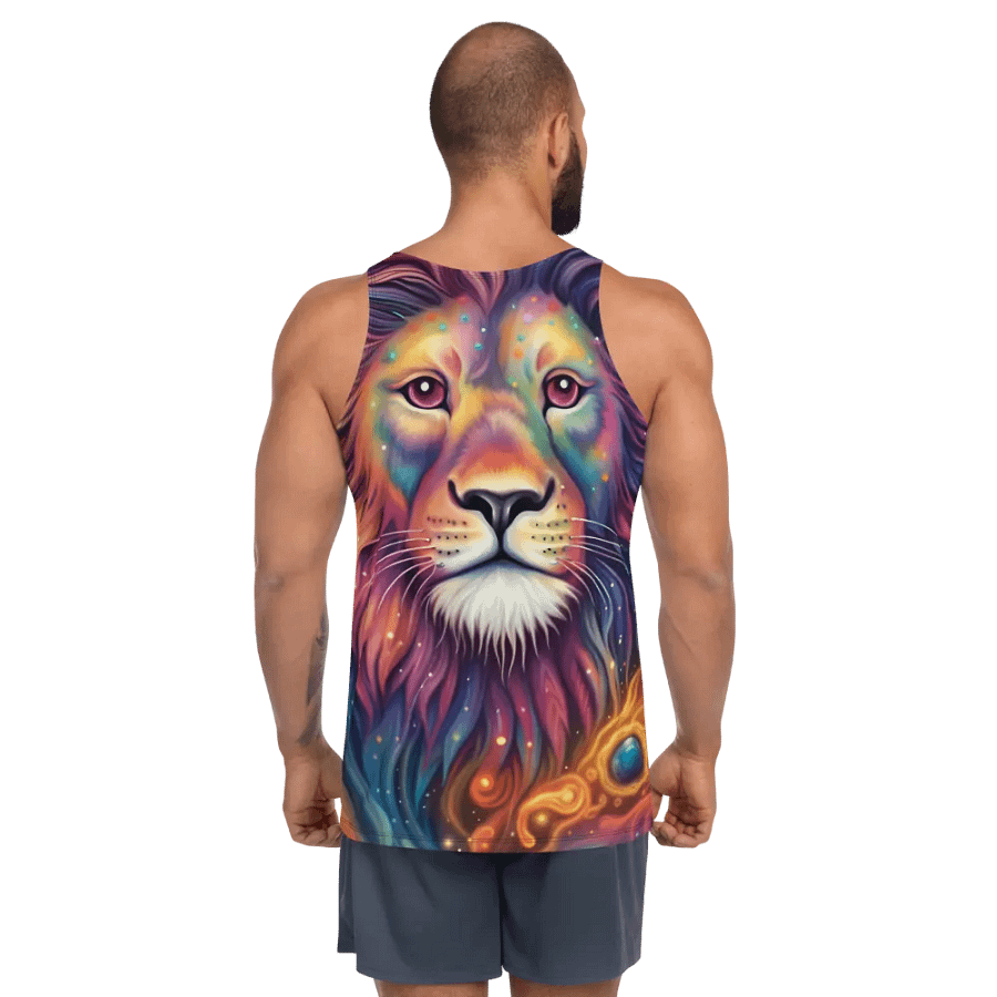 Harmony Lion All-Over Tank Top product image (1)