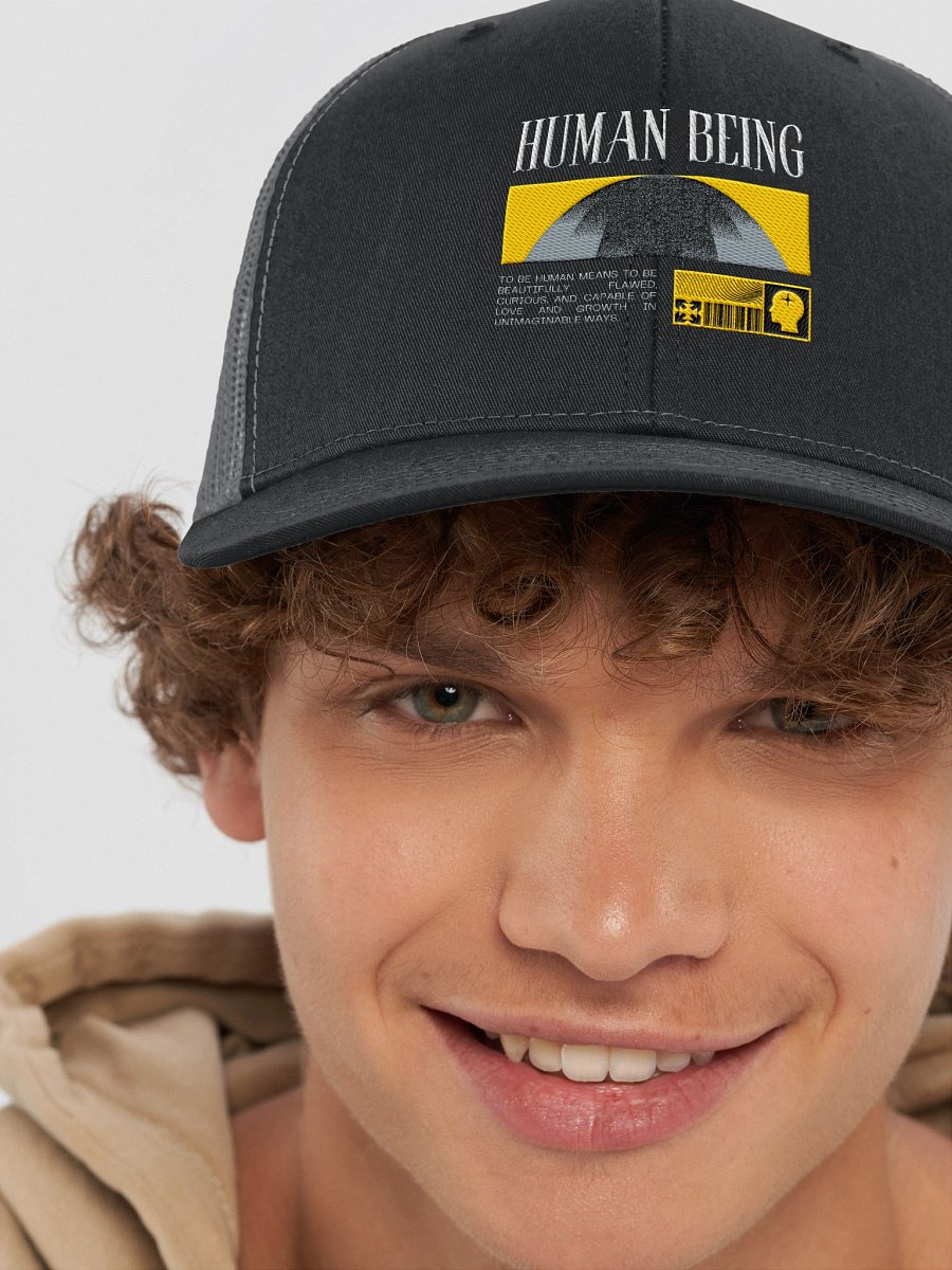Solar merch human being cap product image (8)
