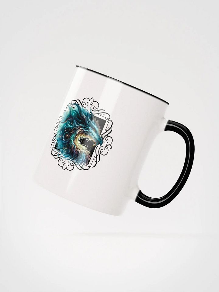 Mystic Aqua Dragon Two Tone Mug product image (3)