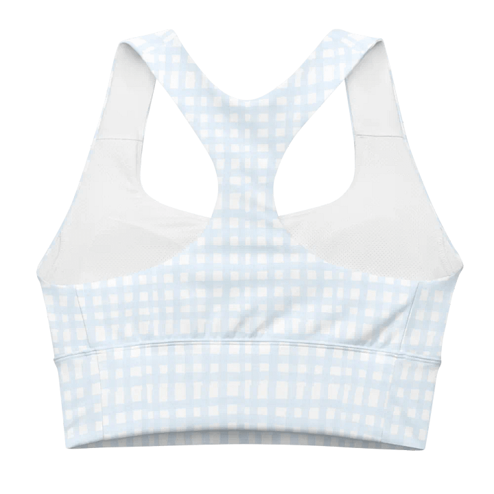 GINGHAM SPORTS BRA product image (2)