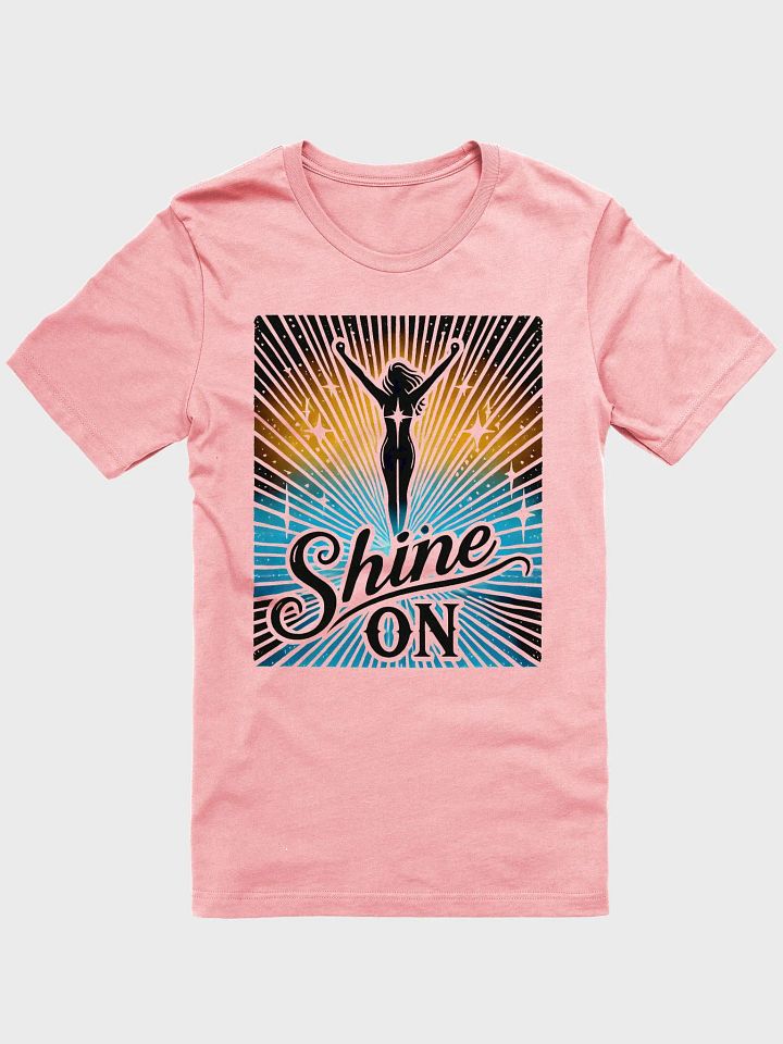 Shine On Novaibeats Victorious Female Silhouette Design T-shirt product image (1)