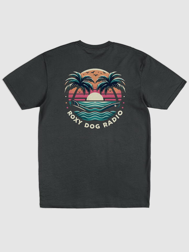 Roxy Dog Radio Sunset Beach Custom T-Shirt product image (2)