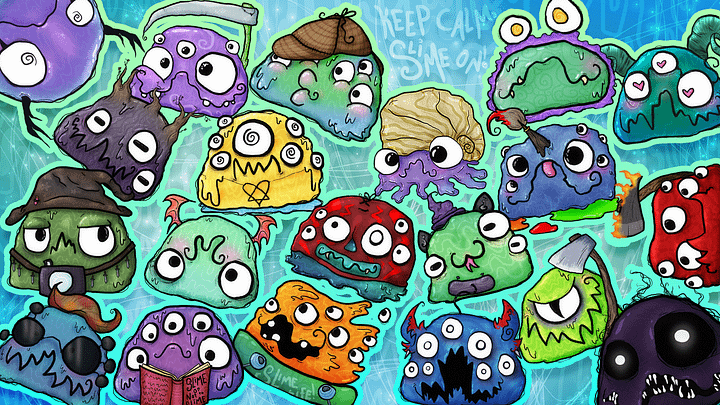 Keep Calm, Slime on - Digital Poster product image (1)