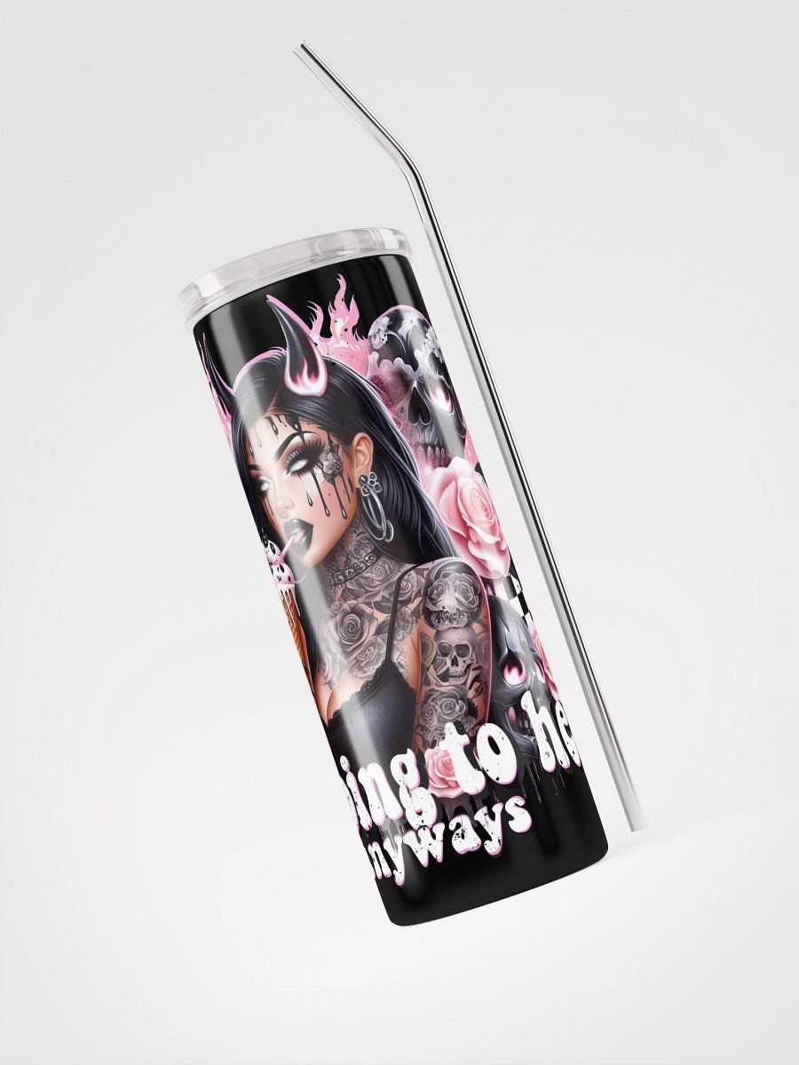 Gothic Devil Stainless Steel Tumbler product image (3)