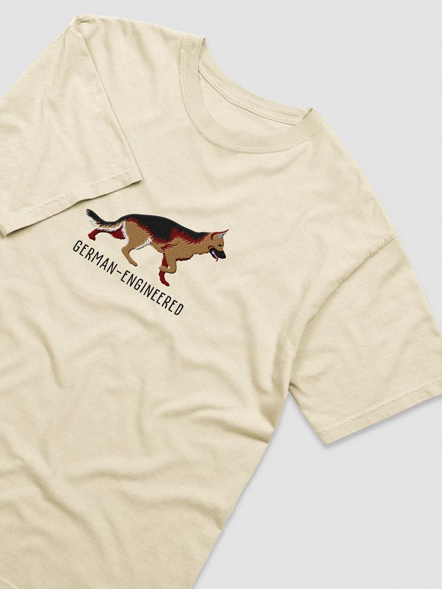 German-Engineered T-Shirt(Embroidered) of a German Shepherd product image (35)