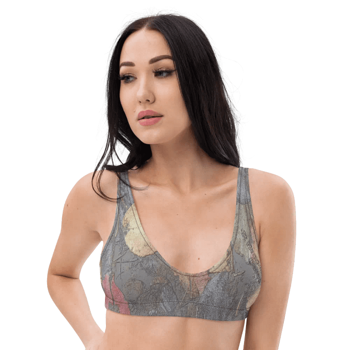Recycled Padded Bikini Top - MossyOak - It Happennnns Camo product image (1)