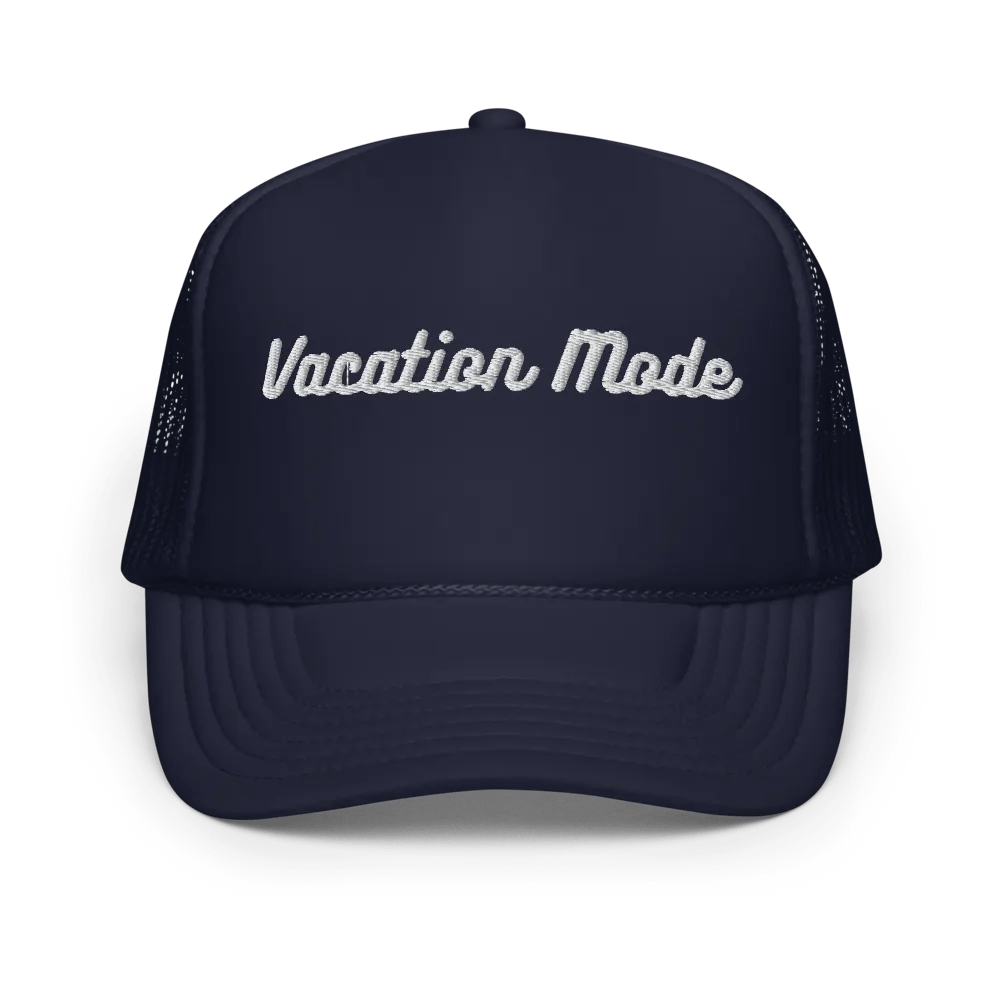 Otto Foam Trucker Hat | Vacation Mode product image (2)