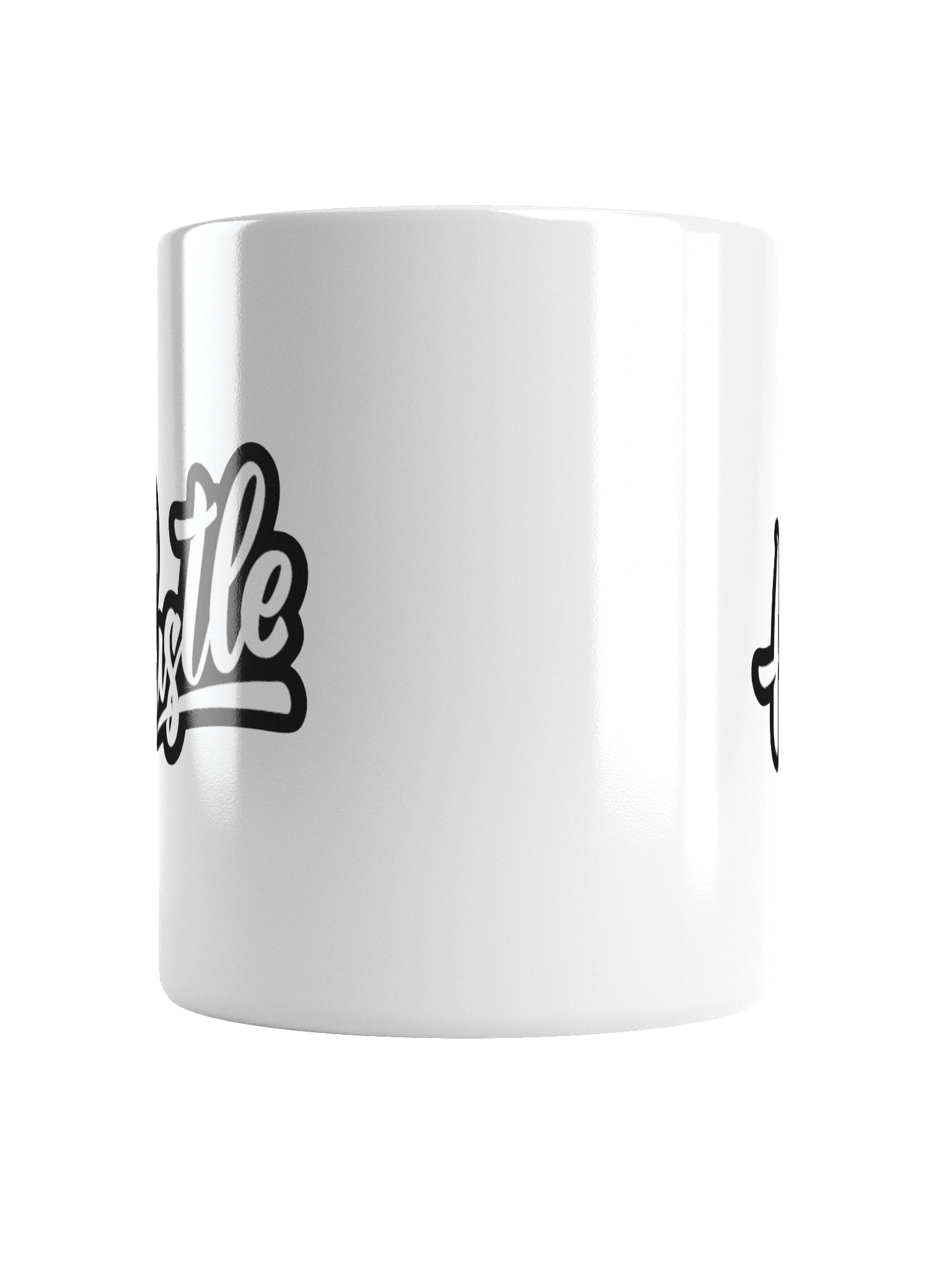 Hustle in Style White Glossy Mug product image (6)