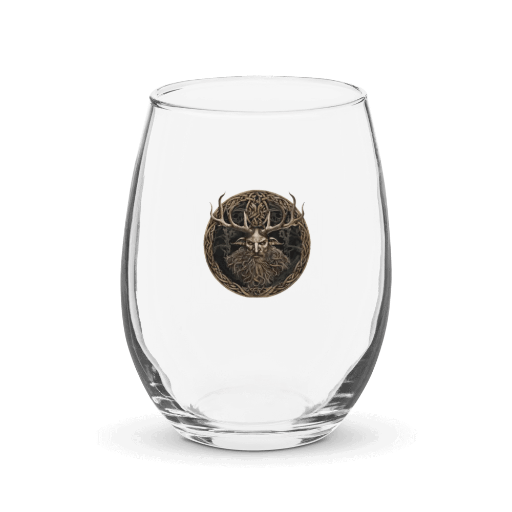 Cernunnos - The Celtic Horned God Stemless Water / Wine Glass product image (1)
