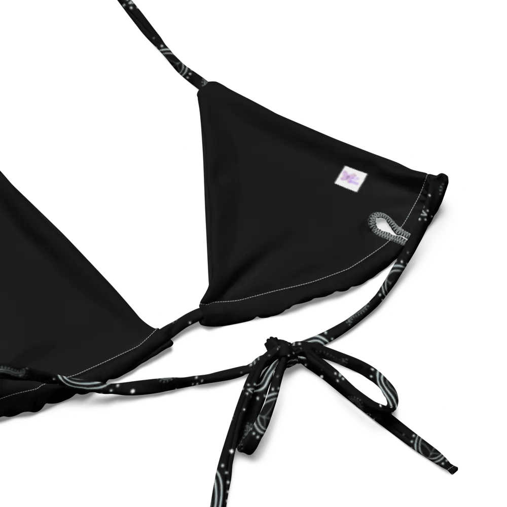 Paisley Mushroom Monochrome Bikini Set product image (11)