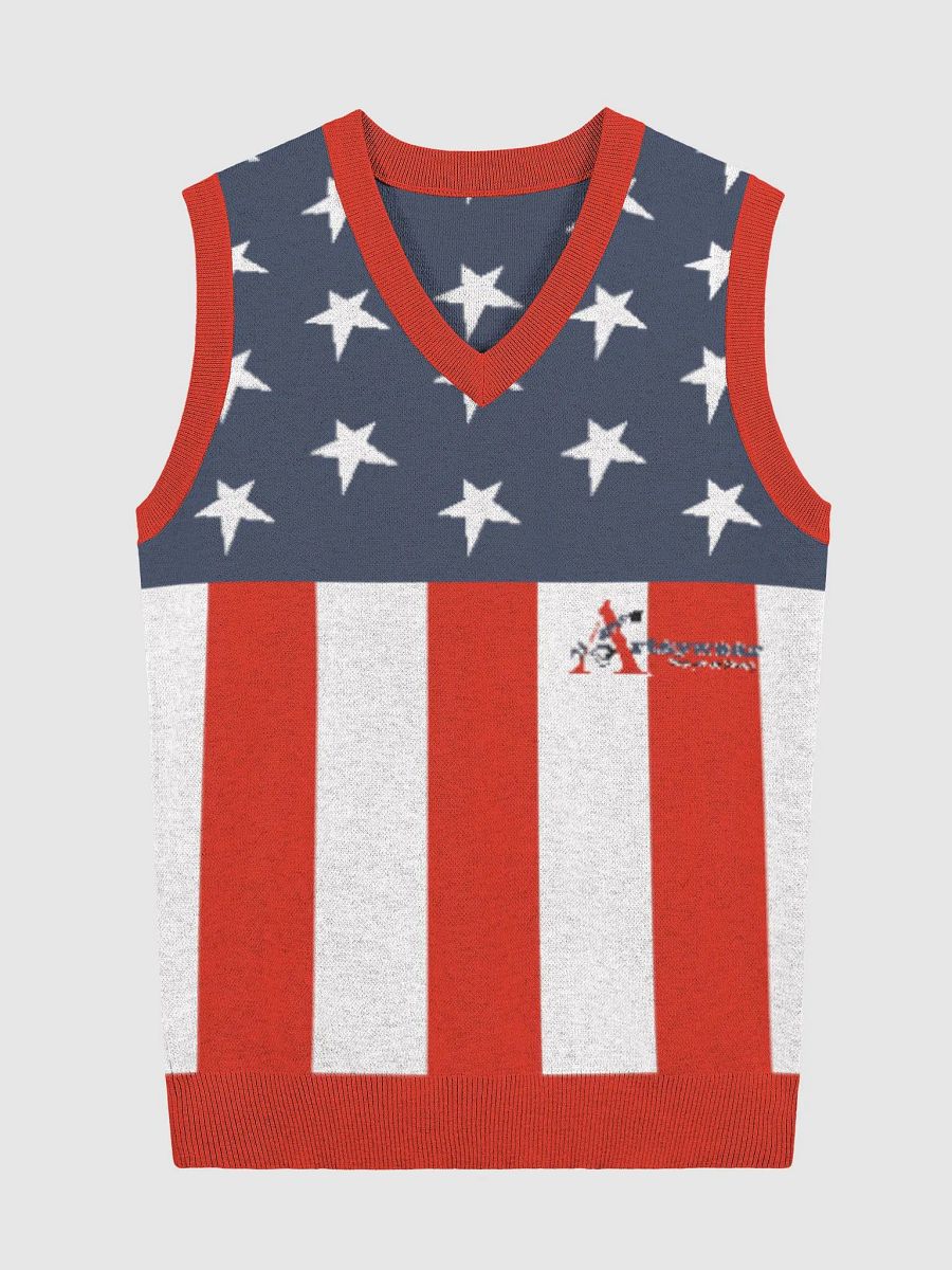 Starry Stripes V-Neck Vest product image (5)