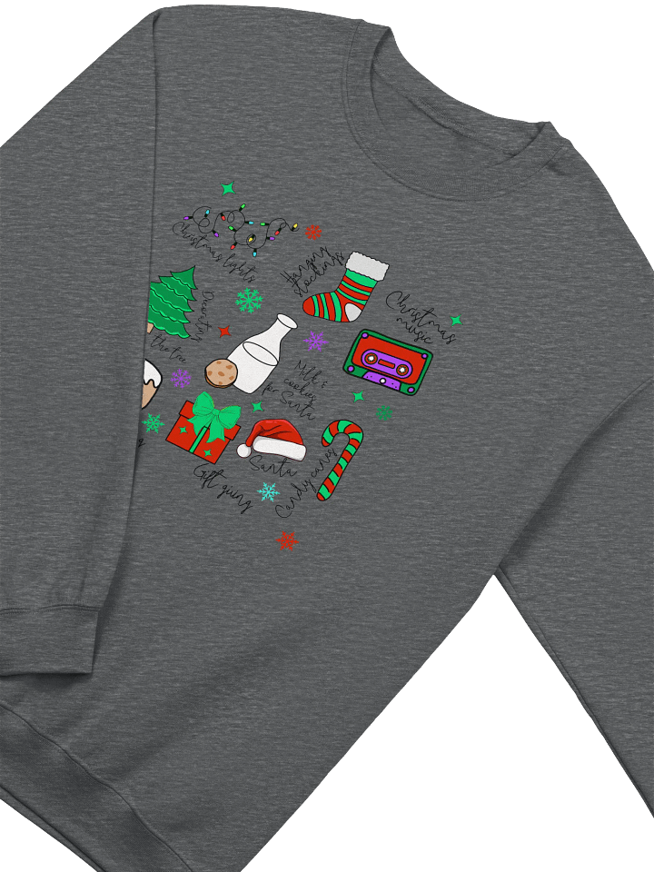Festive Nostalgia Christmas Crewneck Sweatshirt product image (7)