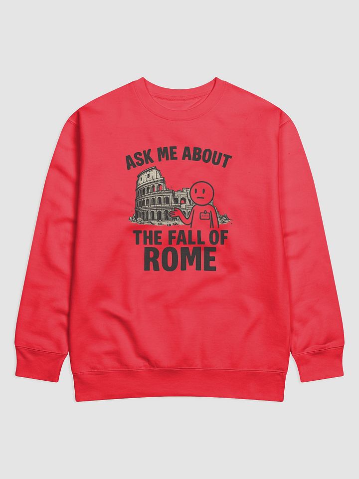 Rome's Fall Illustrated Sweatshirt product image (1)