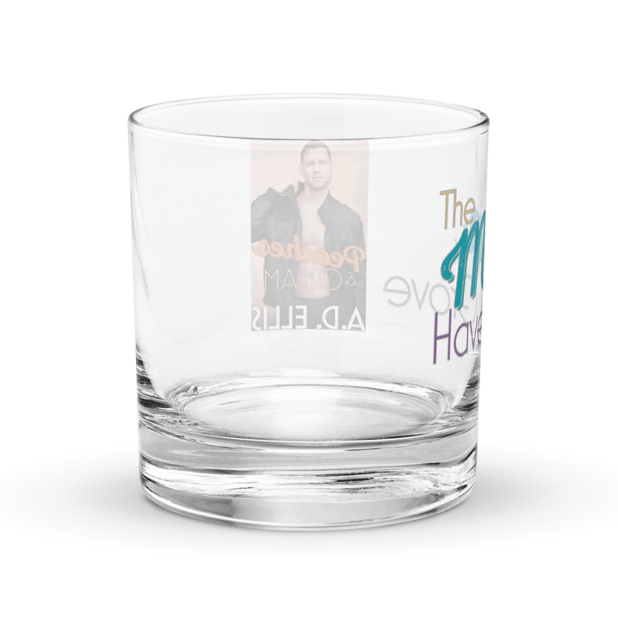 The Men of Haven Grove Rocks Glass Peaches & Cream product image (4)