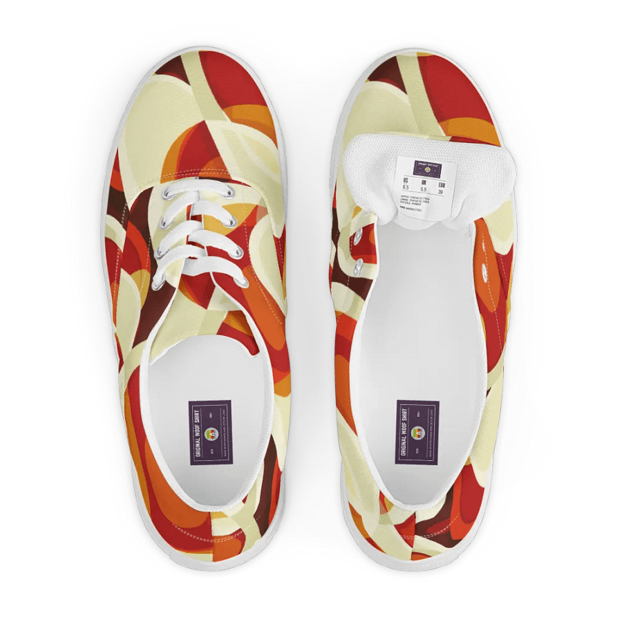 Sunset Fiesta | Men's Lace-Up Canvas Shoes product image (10)