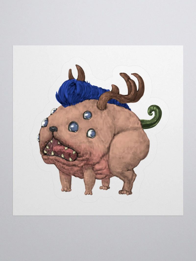 Bucky MeatBulldog Sticker