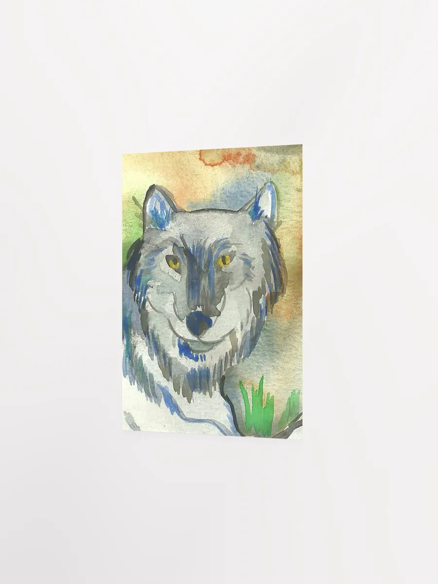 Gray Wolf Art Print product image (5)