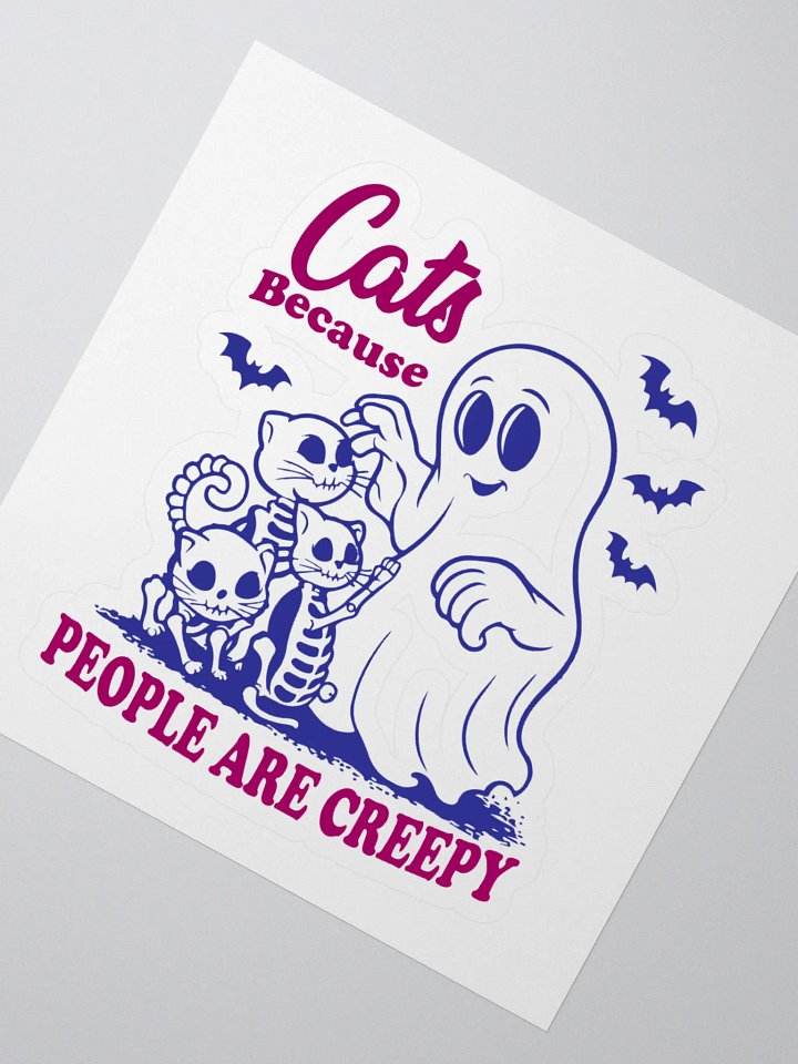 SkeleCat Sticker product image (2)