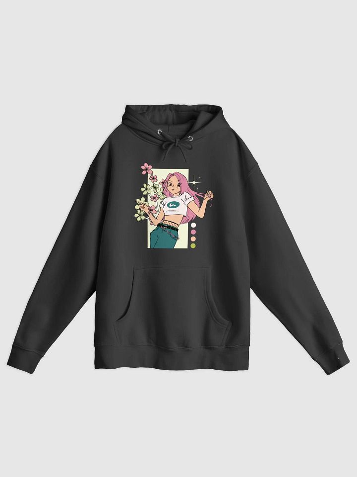Peaceful Pink Anime Hoodie product image (7)
