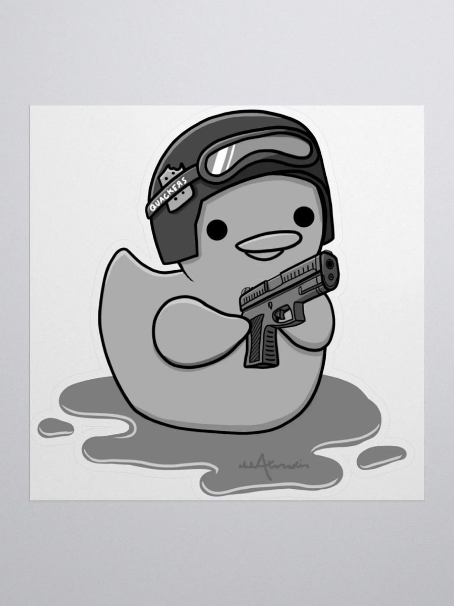 Flashback SGT Quackers Sticker product image (1)