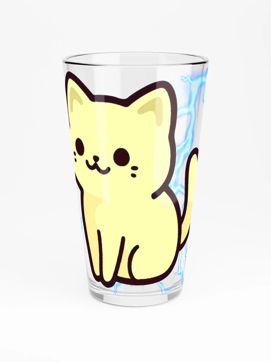Lightning Kitty! Glass product image (3)