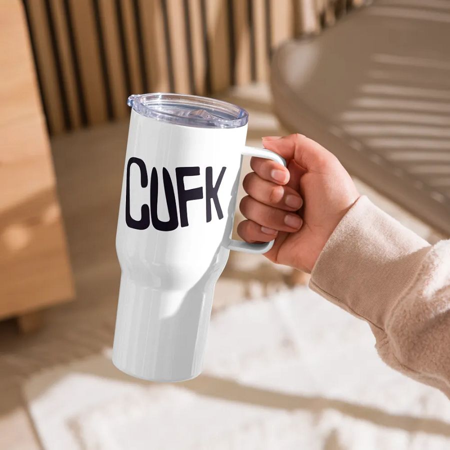 CUFK Travel Mug with a Handle product image (12)