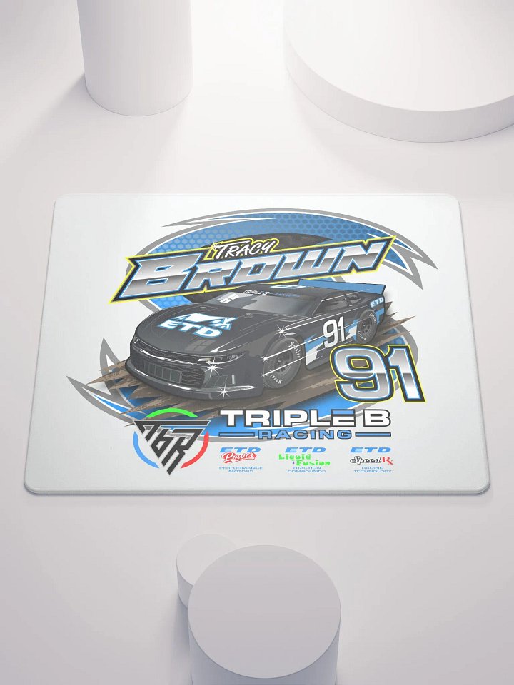 Tracy Brown Superstreet Mouse pad (Light Grey) product image (2)